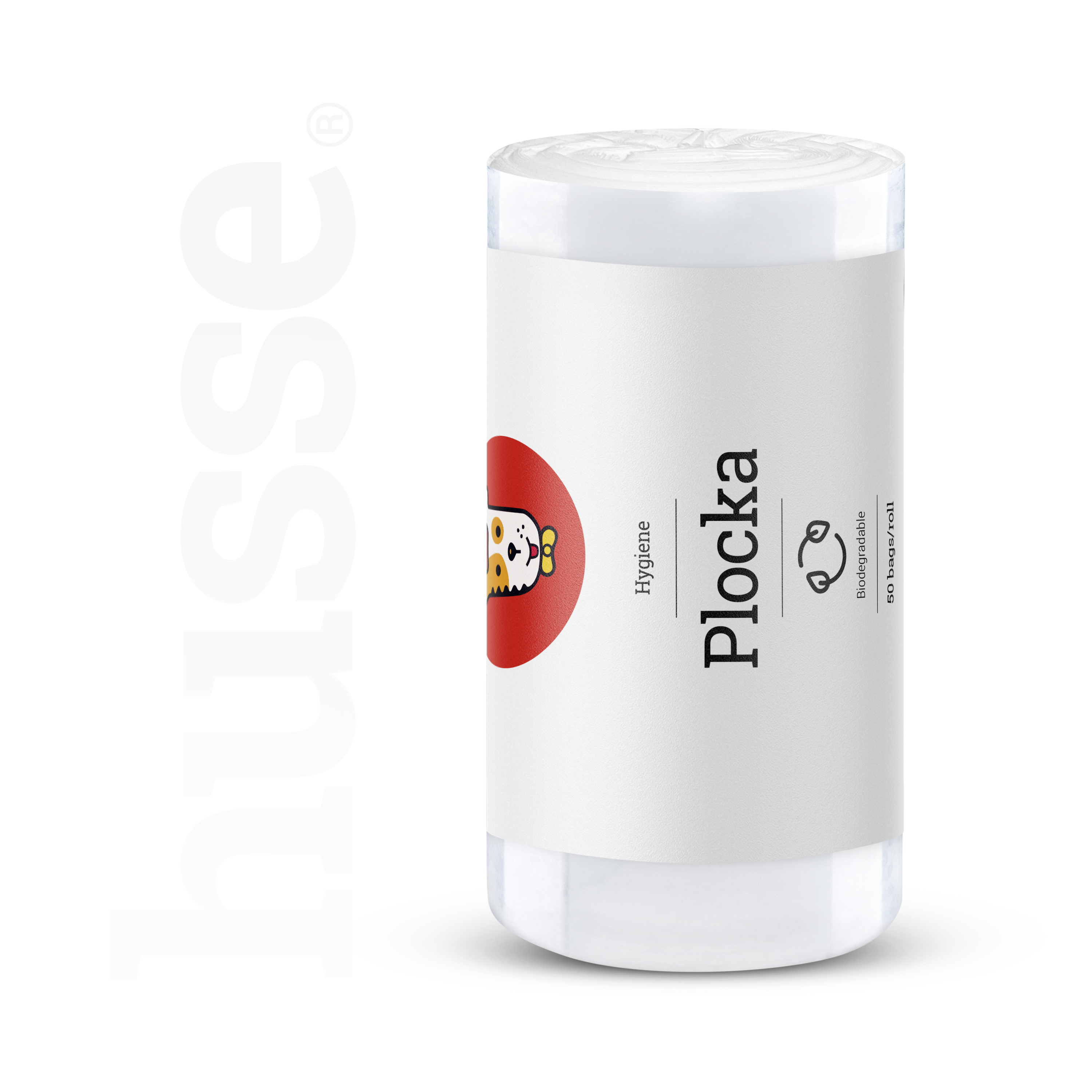 Plocka, 50 sacos/rolo | Sacos para dejetos amigos do ambiente