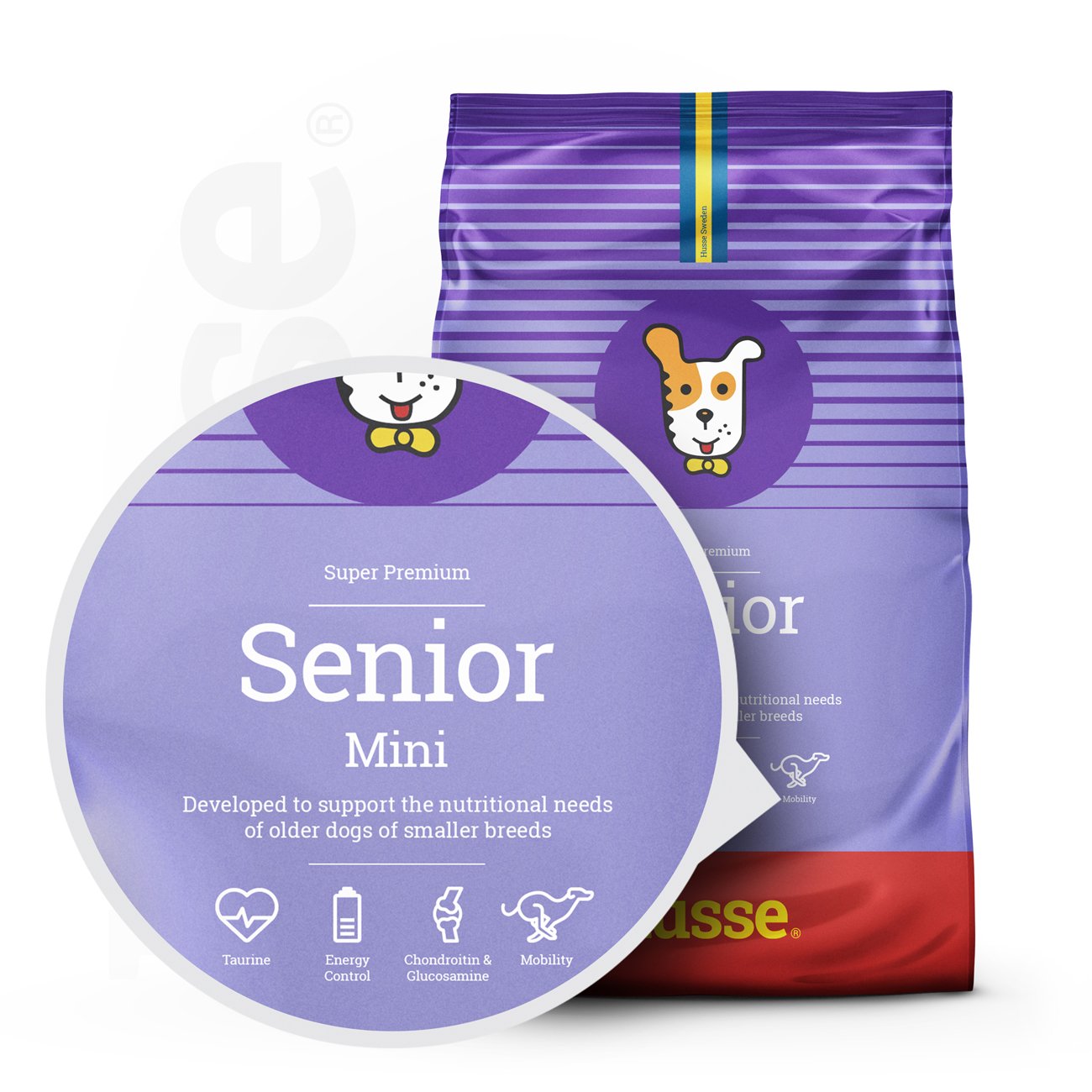 Senior Mini, 7 kg |  Nutrição completa com teor calórico adaptado para manter cães sénior de raça pequena em forma