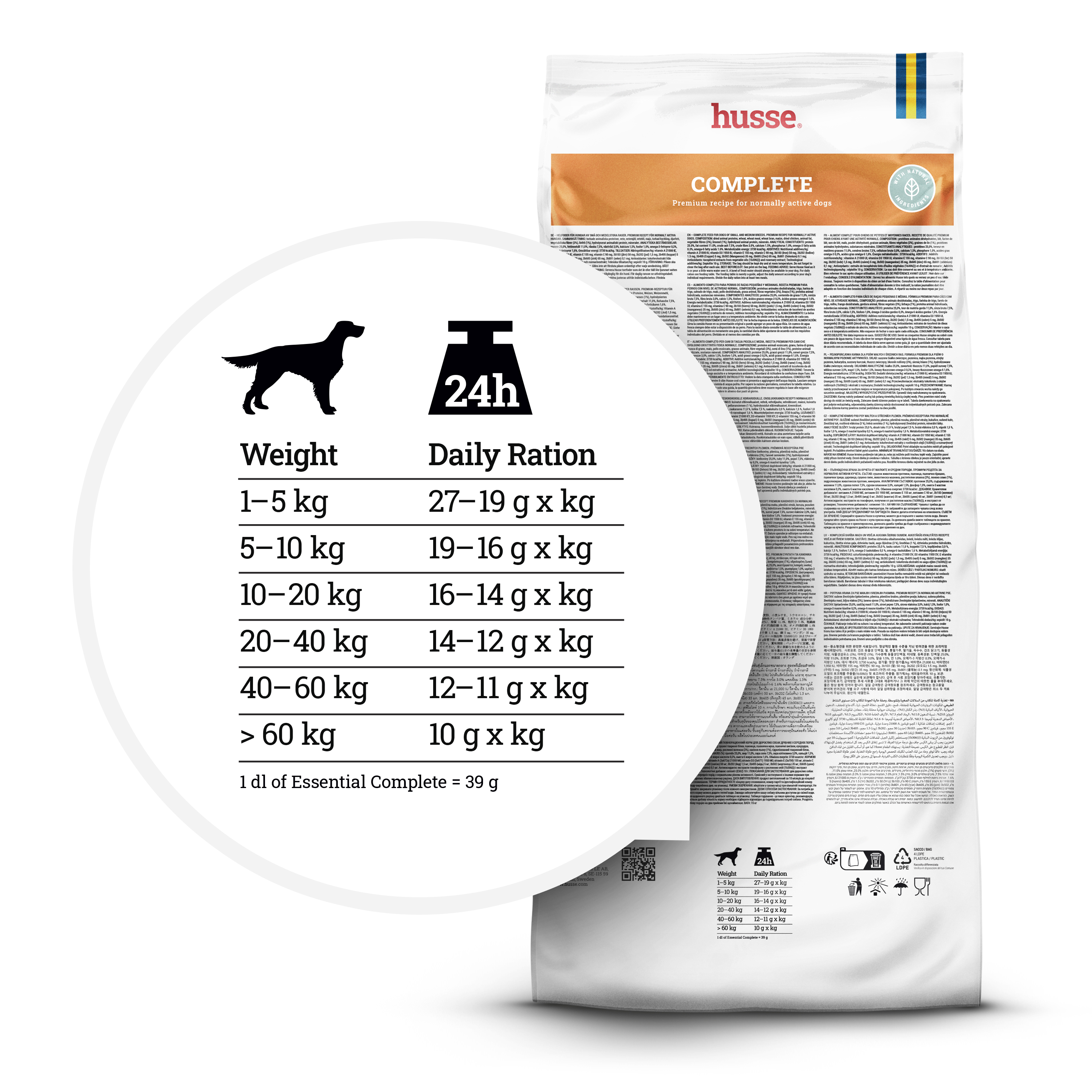 Complete, 2 x 15 kg | Fórmula Premium para cães adultos