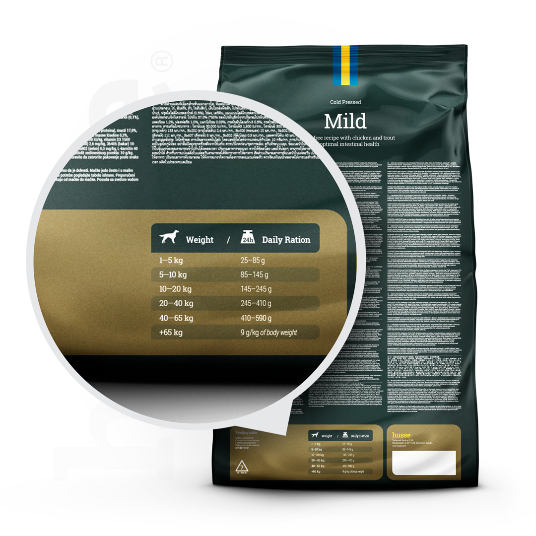 Mild, 12 kg | Sem glúten rico em frango