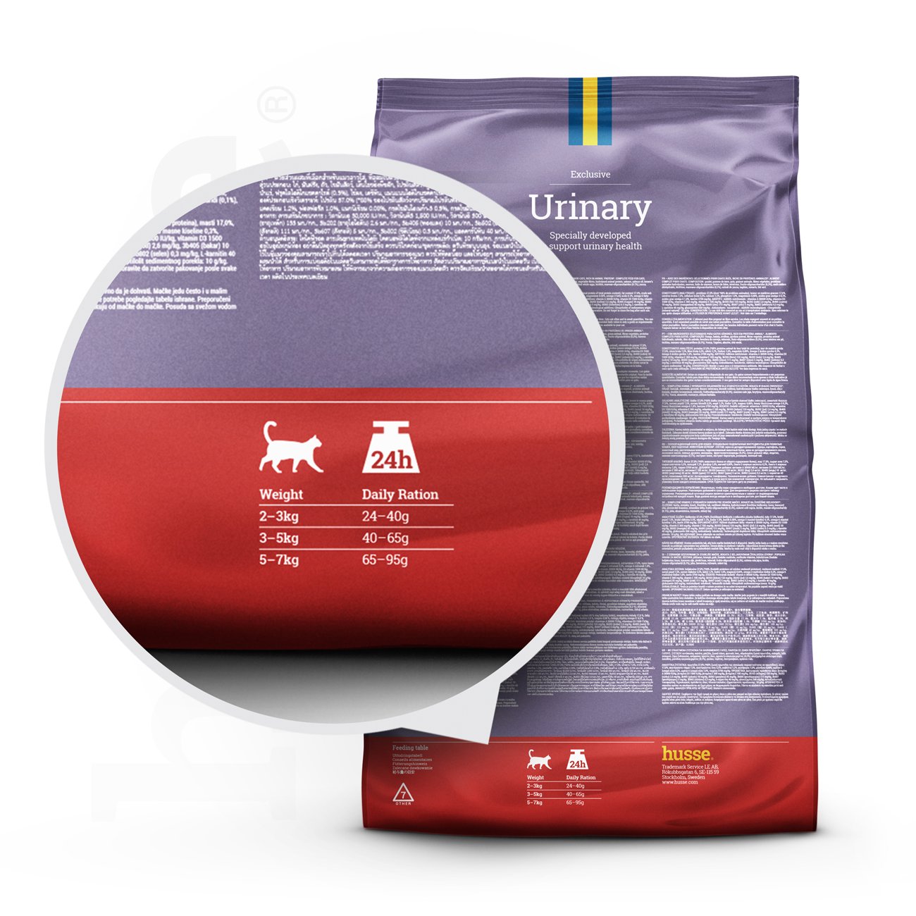 Exclusive Urinary, 2 kg | Nutrição completa para a saúde urinária nos gatos