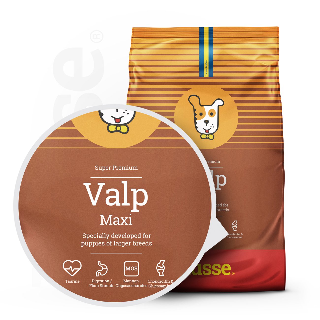 Valp Maxi, 12 kg | Suporta as necessidades de desenvolvimento de cachorros de raças grandes
