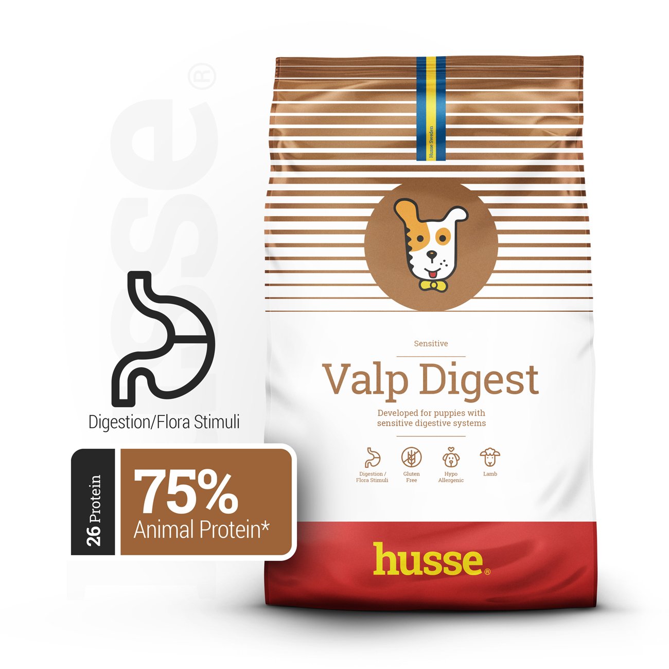 Sensitive Valp Digest, 12.5 kg | Indicado para satisfazer as necessidades de desenvolvimento de cachorros sensíveis