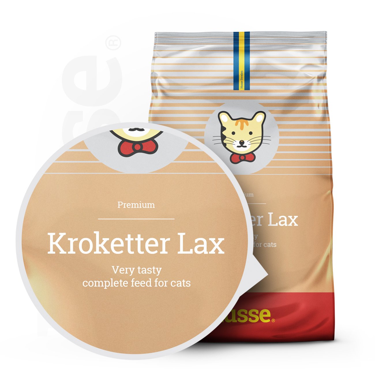 Kroketter Lax, 2 kg | Alimento de manutenção para gato