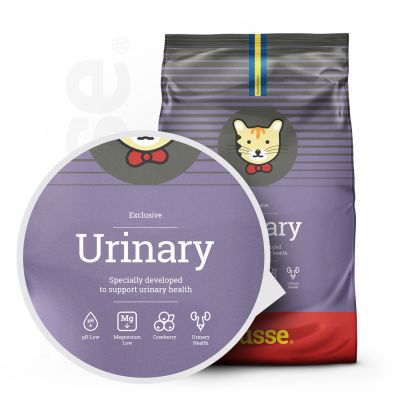 Exclusive Urinary, 2 kg | Nutrição completa para a saúde urinária nos gatos
