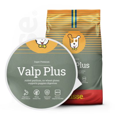 Valp Plus, 2 kg | Nutrição completa com psílio e fibras vegetais para uma boa digestão