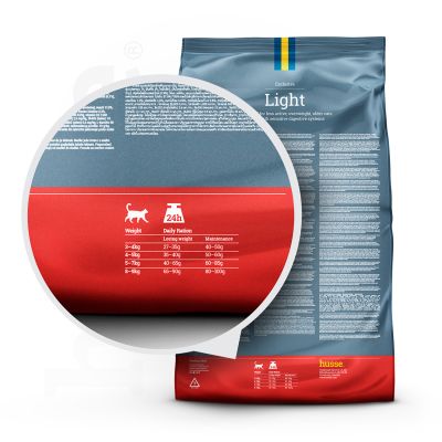 Exclusive Light, 2 kg | Alimento especialmente desenvolvido para ajudar a manter um peso saudável