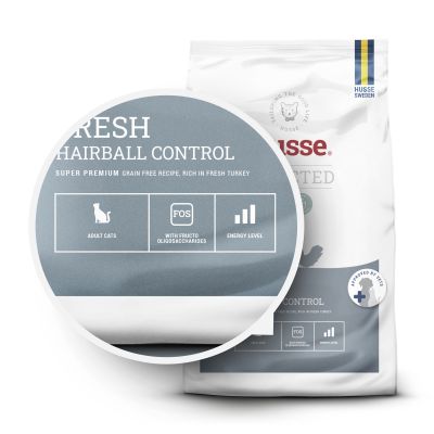Fresh Hairball Control, 7kg | Sem cereais, rico em peru fresco