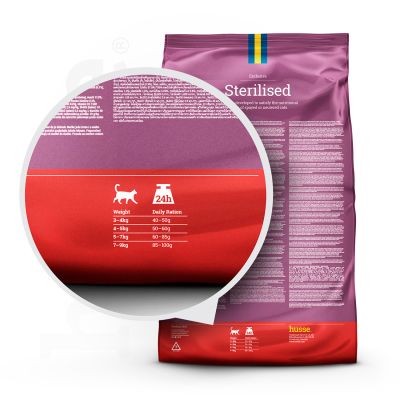 Exclusive Sterilised, 2 kg | Alimento completo e equilibrado para gatos esterilizados