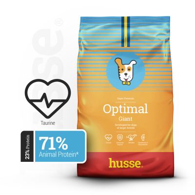 Optimal Giant | Nutrição completa que suporta as necessidades nutricionais de cães de raça grande