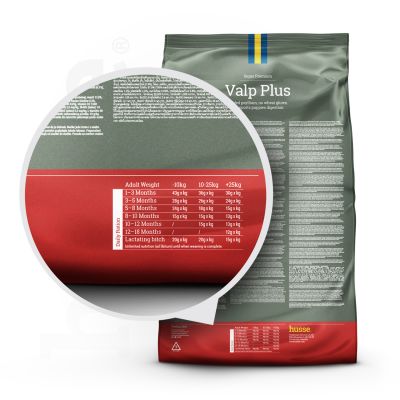 Valp Plus, 2 kg | Nutrição completa com psílio e fibras vegetais para uma boa digestão