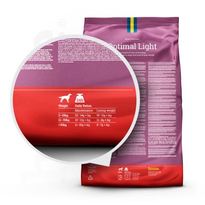 Optimal Light, 7 kg | Alimento com moderado teor de energia para otimização no controle do peso