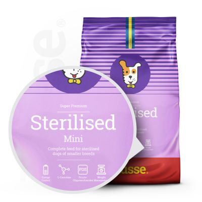 Sterilised Mini, 2 kg | Nutrição completa com elevada proteína para manutenção da condição corporal