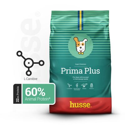 Prima Plus, 12 kg | Alimento de manutenção para cão com moderado teor de gordura & calorias