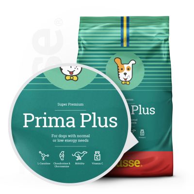 Prima Plus, 7 kg | Alimento de manutenção para cão com moderado teor de gordura & calorias