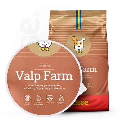Valp Farm, 12 kg | Alimento sem cereais com elevado teor de proteína animal de fontes limitadas