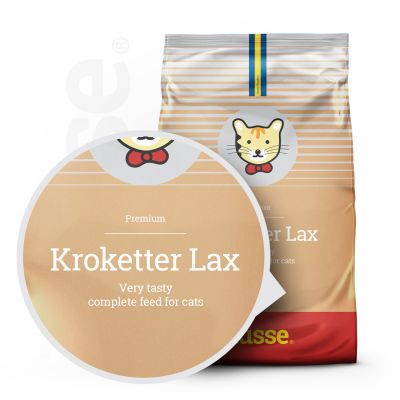 Kroketter Lax, 2 kg | Alimento de manutenção para gato